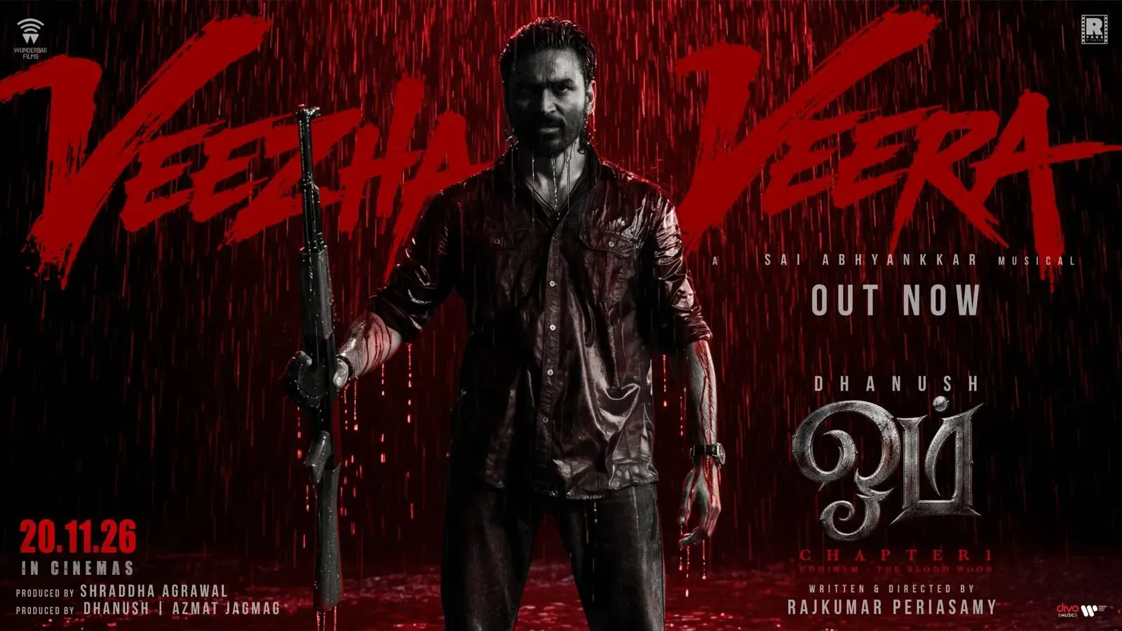 'Veezha Veera' from Dhanush-Mammootty film 'Om' out now