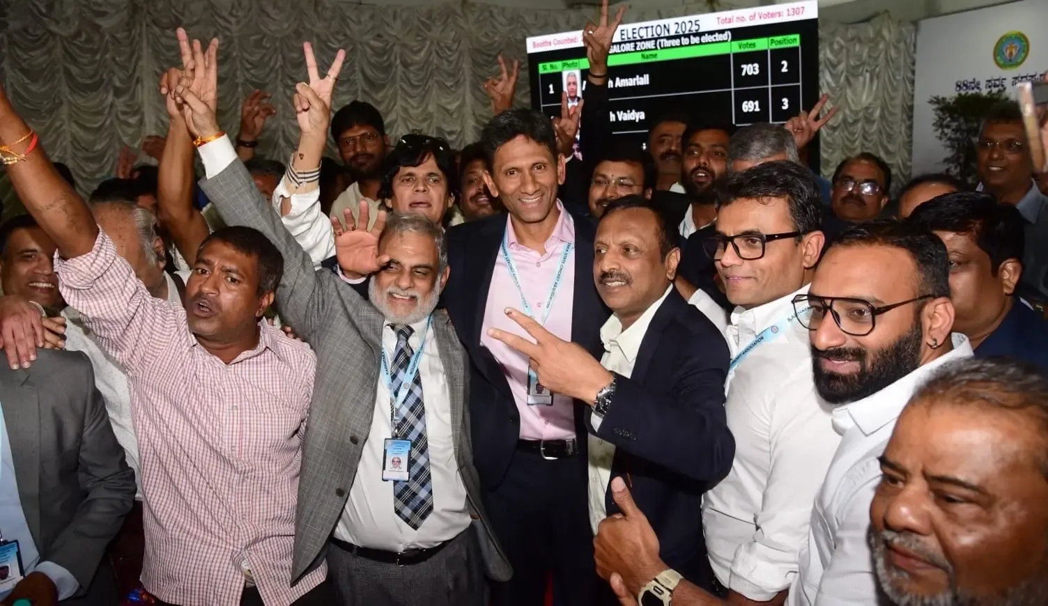 Did Venkatesh Prasad Receive Congratulations from Tejasvi Surya and D.K. Shivakumar After His KSCA Election Win?