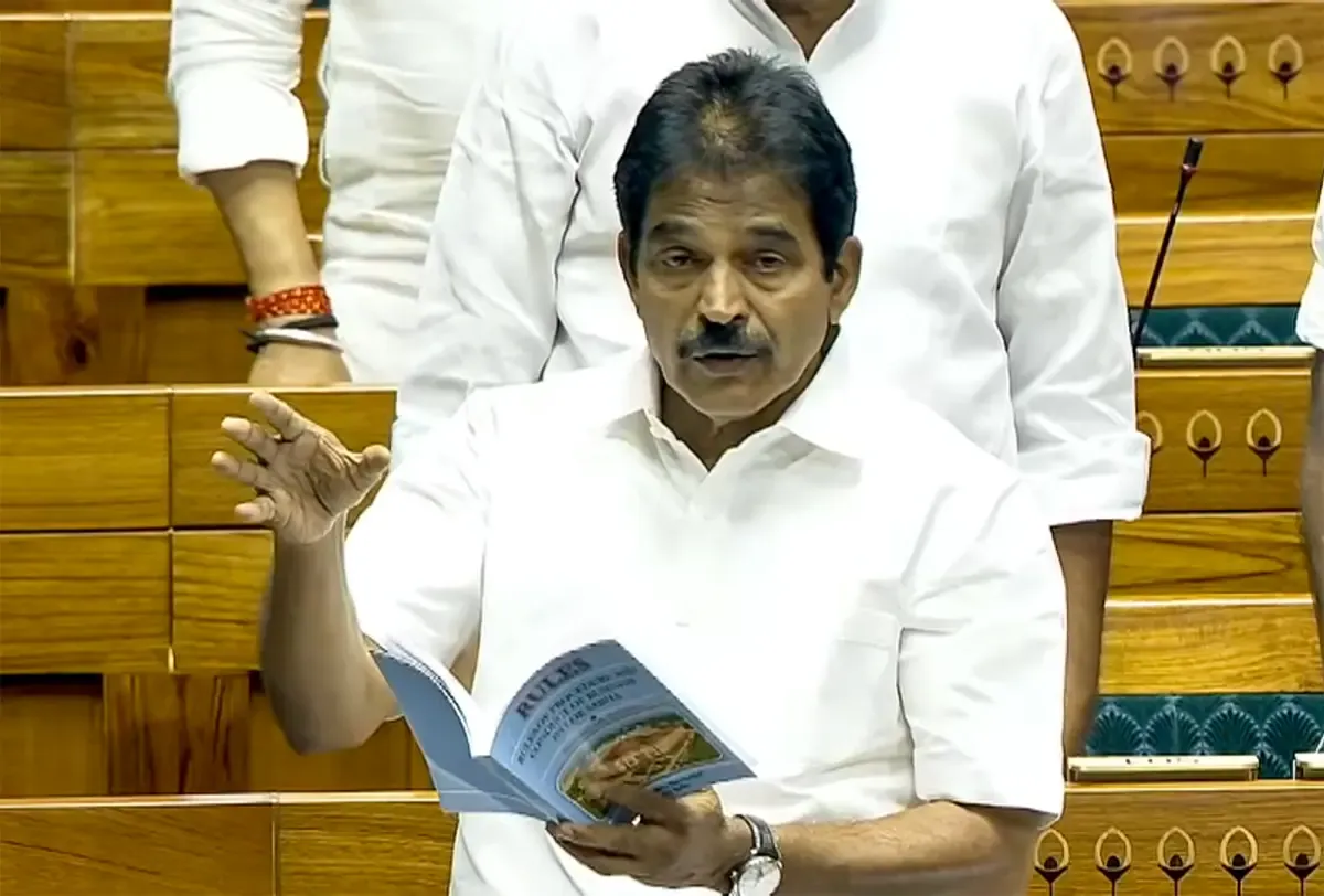 KC Venugopal Advocates No-Confidence Motion, Highlights Silencing of Opposition