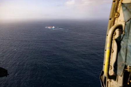 Strait of Hormuz tanker hit by projectile amid US-Iran ceasefire breakdown