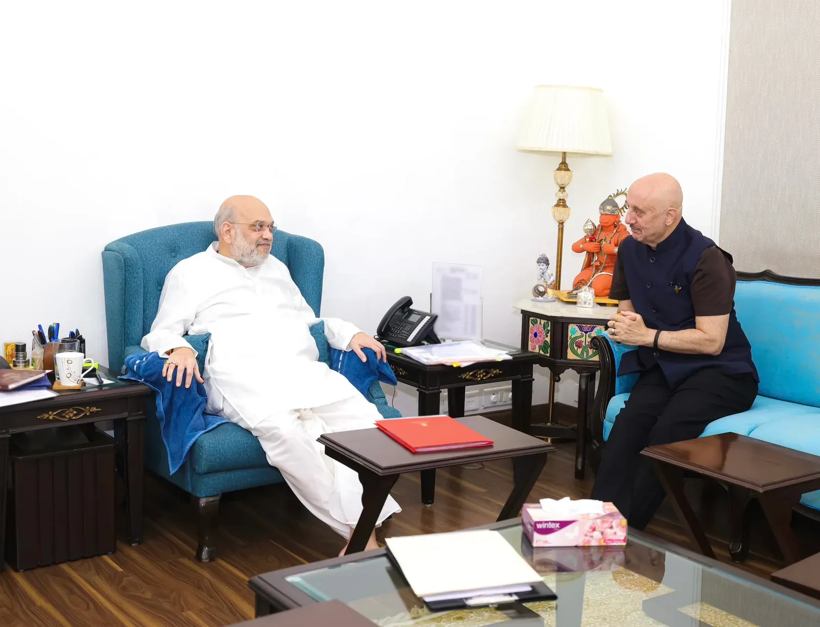Anupam Kher meets HM Amit Shah, discusses nation, cinema and society
