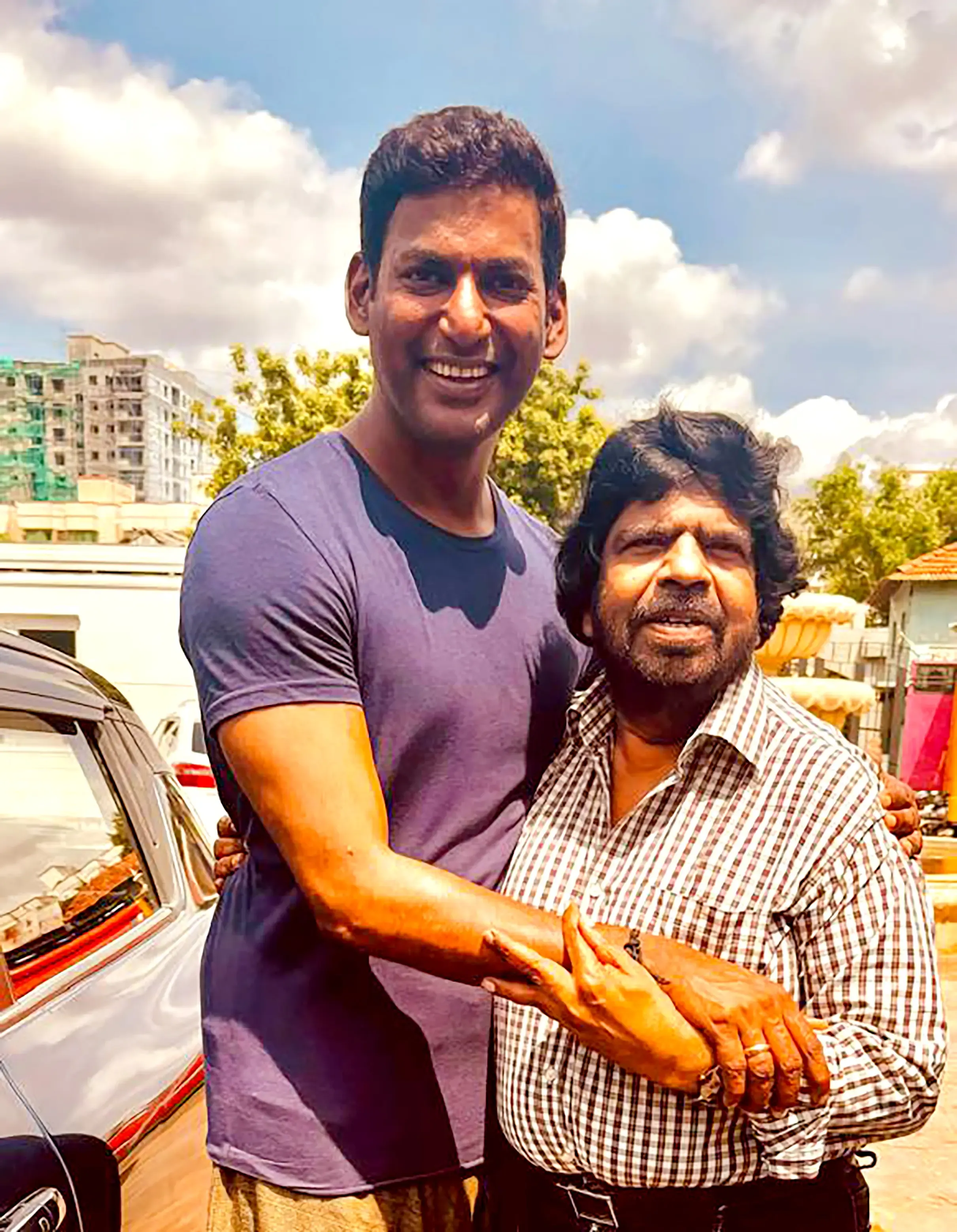 Did Veteran Director T Rajendar Surprise Vishal on the 'Magudam' Set?