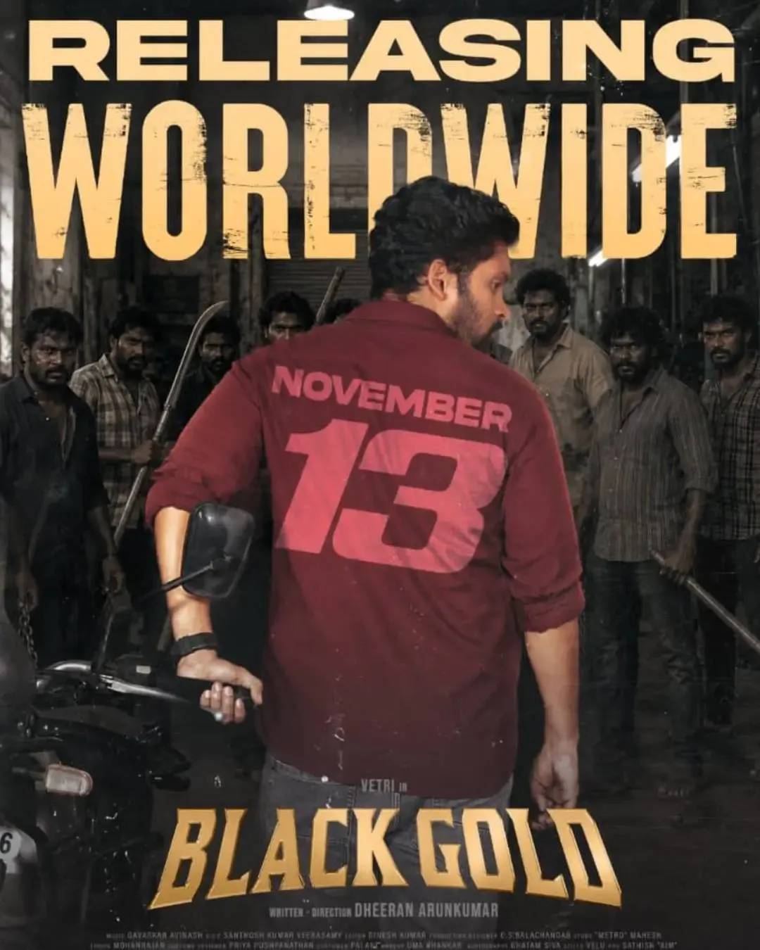 Black Gold release date: Vetri thriller hits screens November 13