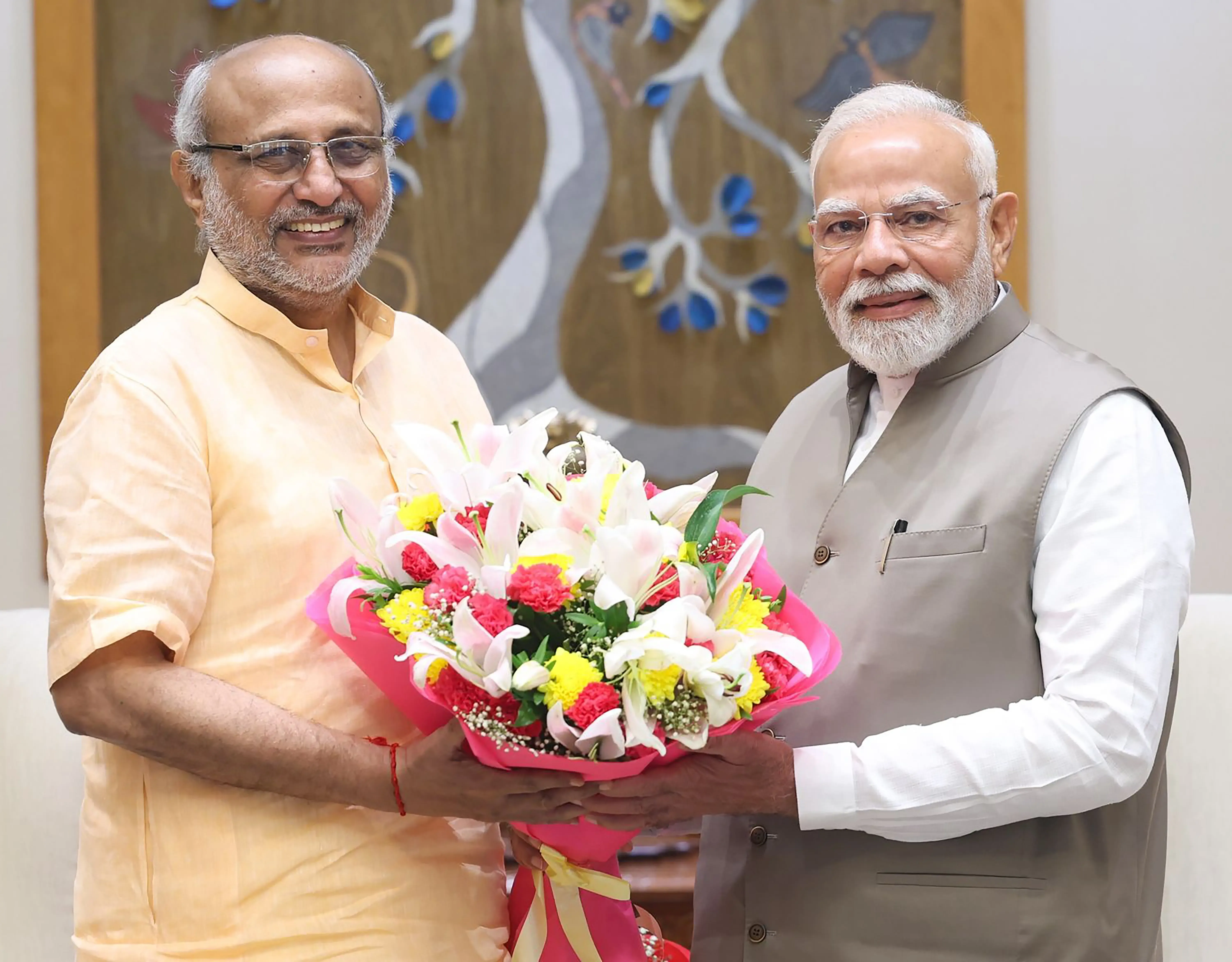 What Wishes Did Vice President Radhakrishnan Share for PM Modi's Birthday?