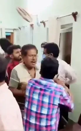 Shocking Video: Trinamool Councillor and Wife Attack Doctor in West Bengal