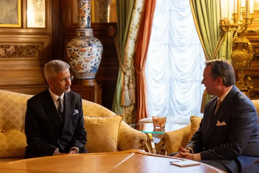 क्या विदेश मंत्री जयशंकर ने लक्जमबर्ग के राष्ट्राध्यक्ष ग्रैंड ड्यूक गुइलौम से मुलाकात की?