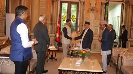 विदेश सचिव विक्रम मिस्री दो दिवसीय यात्रा पर पहुंचे नेपाल, पीएम ओली से की मुलाकात