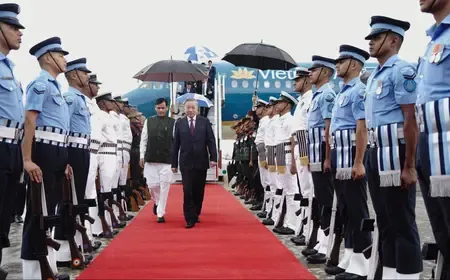 Vietnam President To Lam arrives in New Delhi on his first State Visit to India