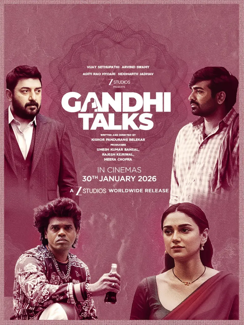 Will Vijay Sethupathi and Aditi Rao Hydari's Silent Film 'Gandhi Talks' Captivate Audiences on January 30?