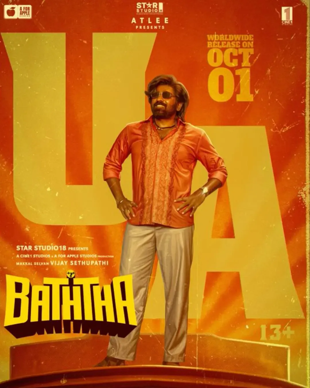 Vijay Sethupathi's 'Baththa' gets U/A certificate, releases Oct 1
