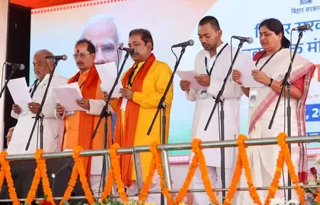 बिहार मंत्रिमंडल विस्तार: विजय सिन्हा को कृषि, निशांत कुमार को स्वास्थ्य — सम्राट चौधरी ने 32 मंत्रियों में बांटे विभाग