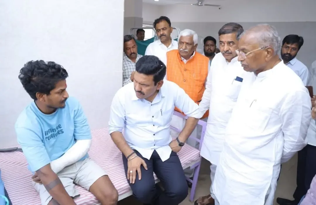 B.Y. Vijayendra Supports Families Affected by Bagalkot Violence Amid Election Campaign