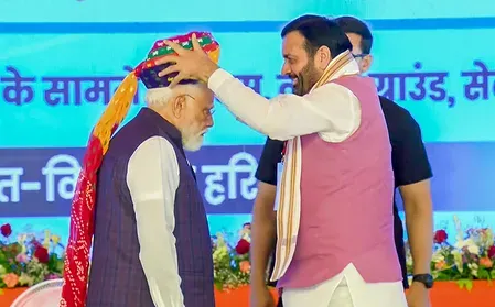 जींद में PM मोदी ने किया ₹14,700 करोड़ की परियोजनाओं का उद्घाटन, देश को मिली पहली हाइड्रोजन ट्रेन