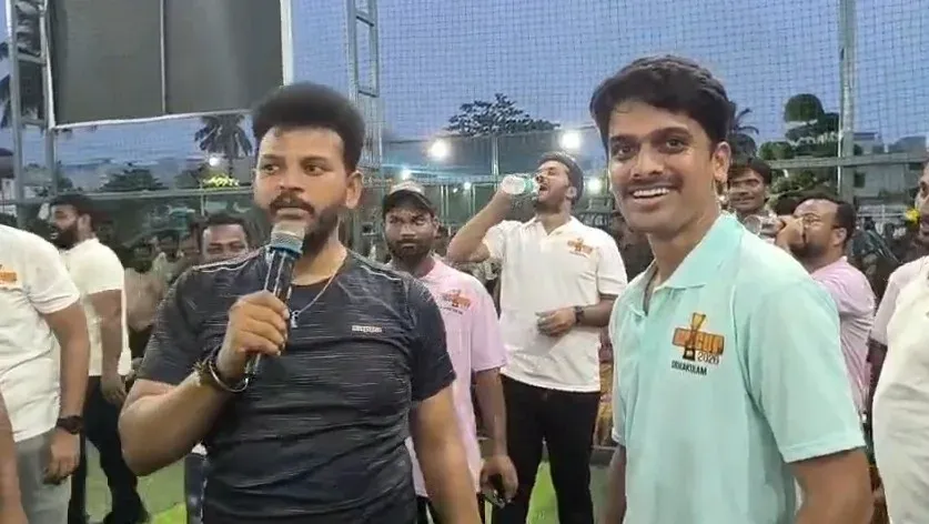 श्रीकाकुलम में एमपी कप 2026 बॉक्स क्रिकेट टूर्नामेंट शुरू, राममोहन नायडू बोले — स्वस्थ नागरिक ही विकास की नींव