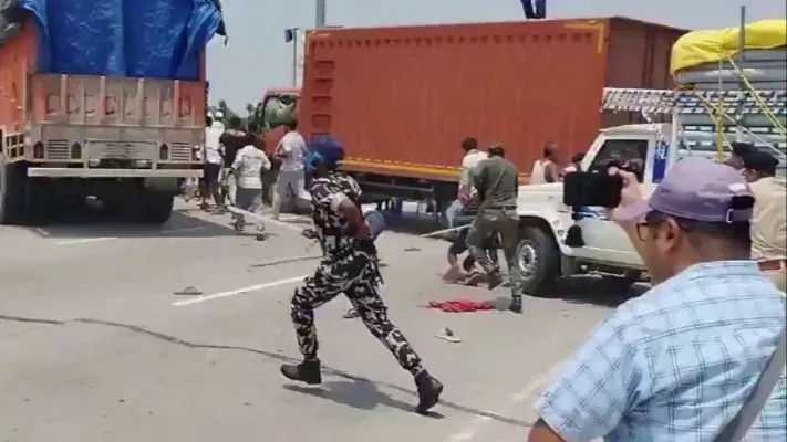 Bhojpur encounter death sparks highway blockade; family alleges surrender shooting