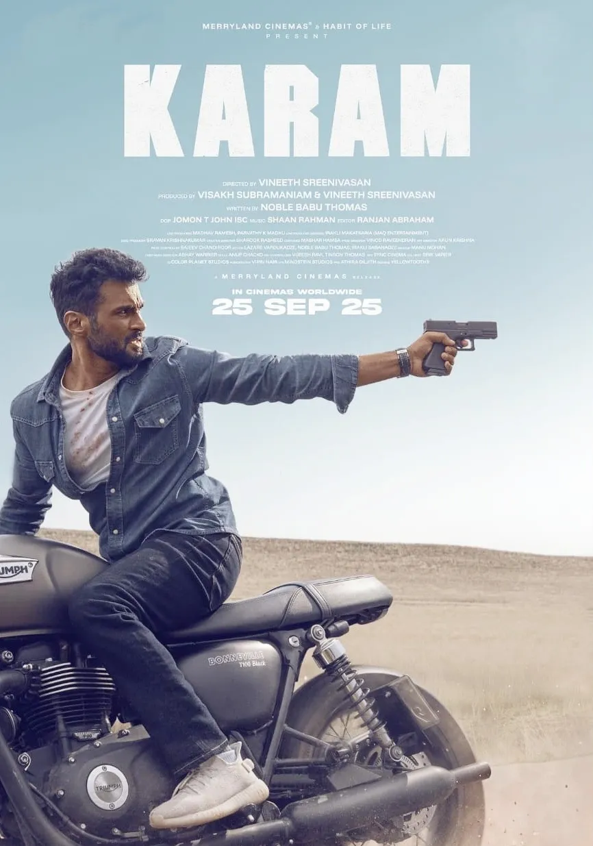 When Will Vineeth Sreenivasan's 'Karam' Be Released?