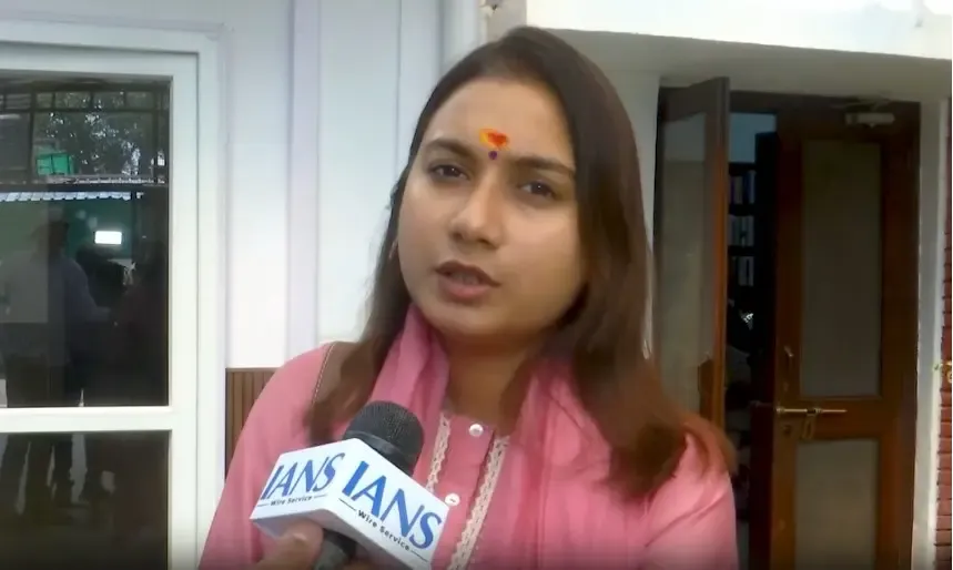 विपक्ष देश में उत्तर-दक्षिण विभाजन की साजिश कर रहा है: शांभवी चौधरी