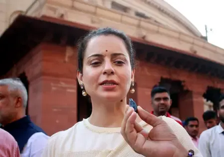 विपक्ष पर भड़कीं कंगना रनौत, बोलीं- 'सदन में हंगामा करने वाले बिगड़े हुए शहजादे’