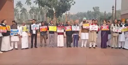 विपक्ष के एसआईआर प्रदर्शन पर एनडीए नेताओं का तंज, कहा- उनके पास कोई मुद्दा नहीं बचा