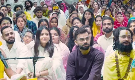 Virat Kohli and Anushka Sharma Seek Blessings at Premanand Maharaj's Ashram