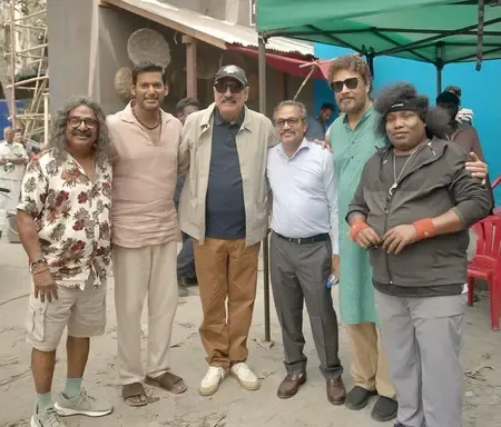 Vishal Celebrates Boman Irani as a True Gem on Set