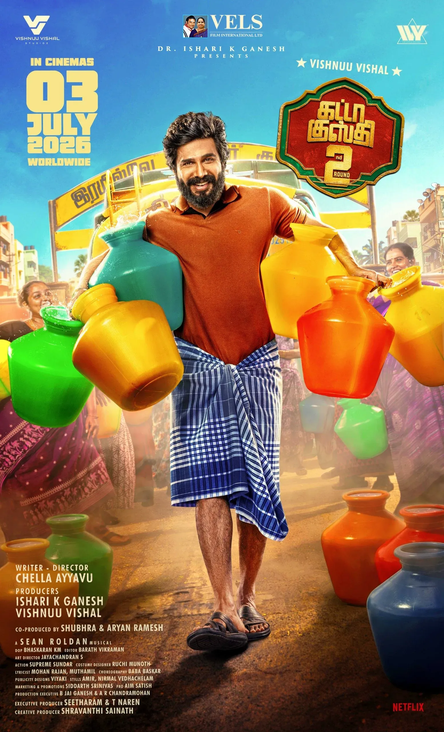 Gatta Kusthi 2 release date set: Vishnu Vishal film hits screens July 3