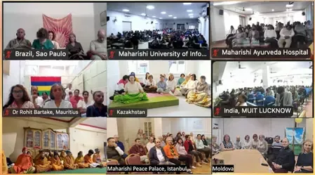 विश्व ध्यान दिवस पर 100 से ज्यादा देशों में 33 घंटे चली मेडिटेशन वेव, टोनी नाडर ने किया उद्घाटन