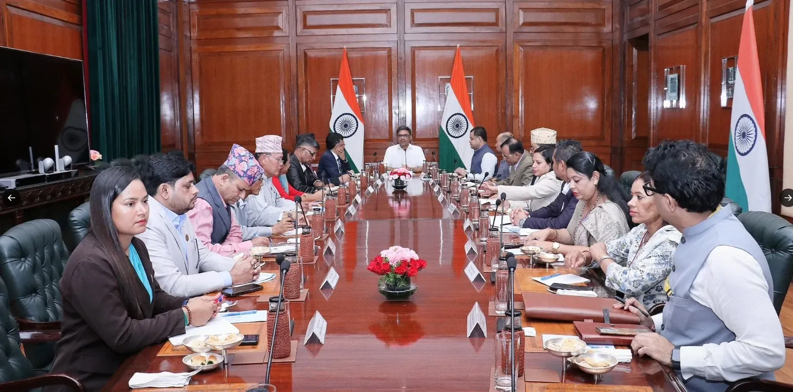 What Did the Parliamentary Delegation from Nepal Discuss with FS Misri?