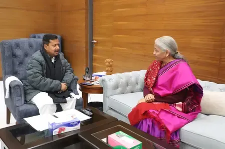 वित्त मंत्री निर्मला सीतारमण ने नितिन नबीन से की मुलाकात, नई जिम्मेदारियों के लिए दी शुभकामनाएं