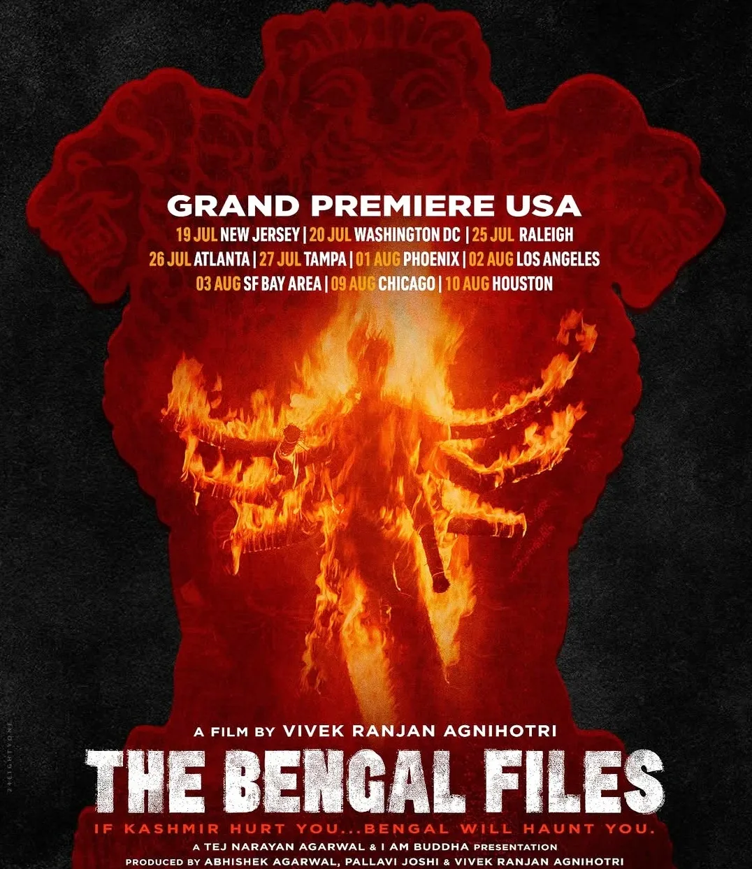 Is Vivek Agnihotri Ready to Dazzle Us with 'The Bengal Files' Promo Before the 'Never Again USA Tour'?