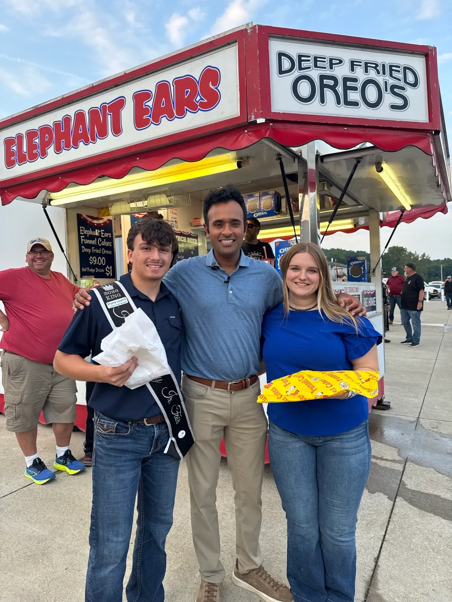Vivek Ramaswamy at Holmes County Fair, Ohio