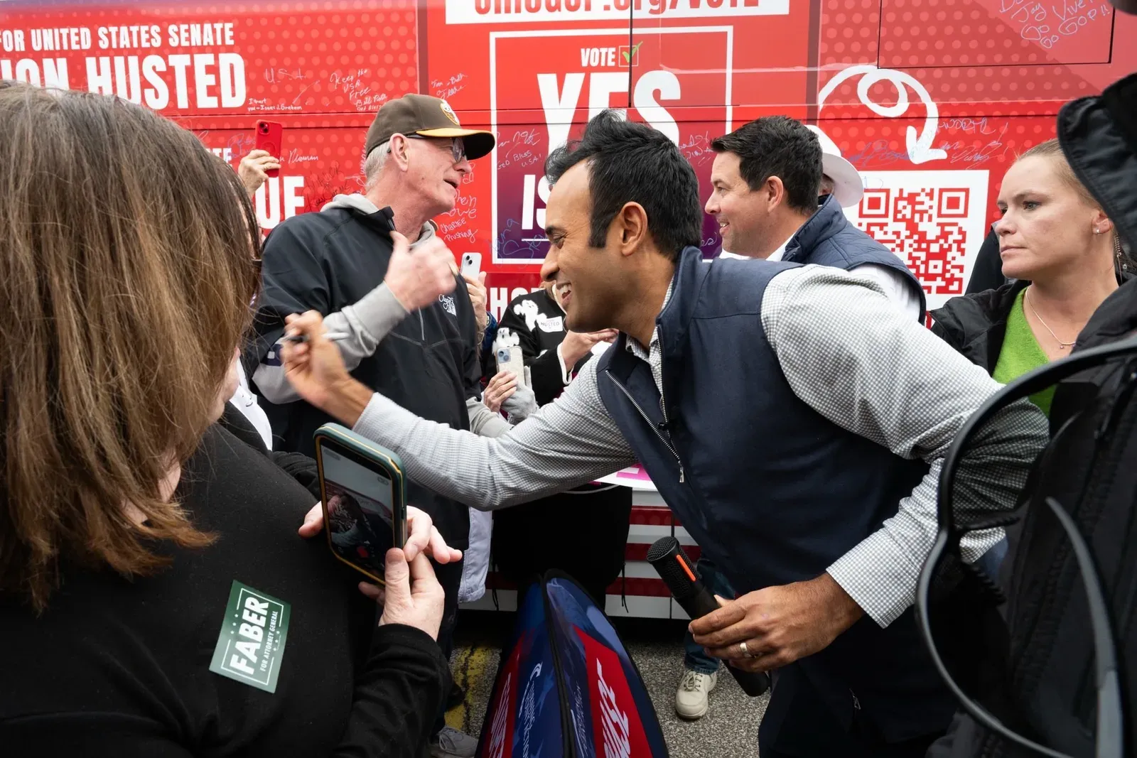 Vivek Ramaswamy Campaigns in Ohio's Lorain County