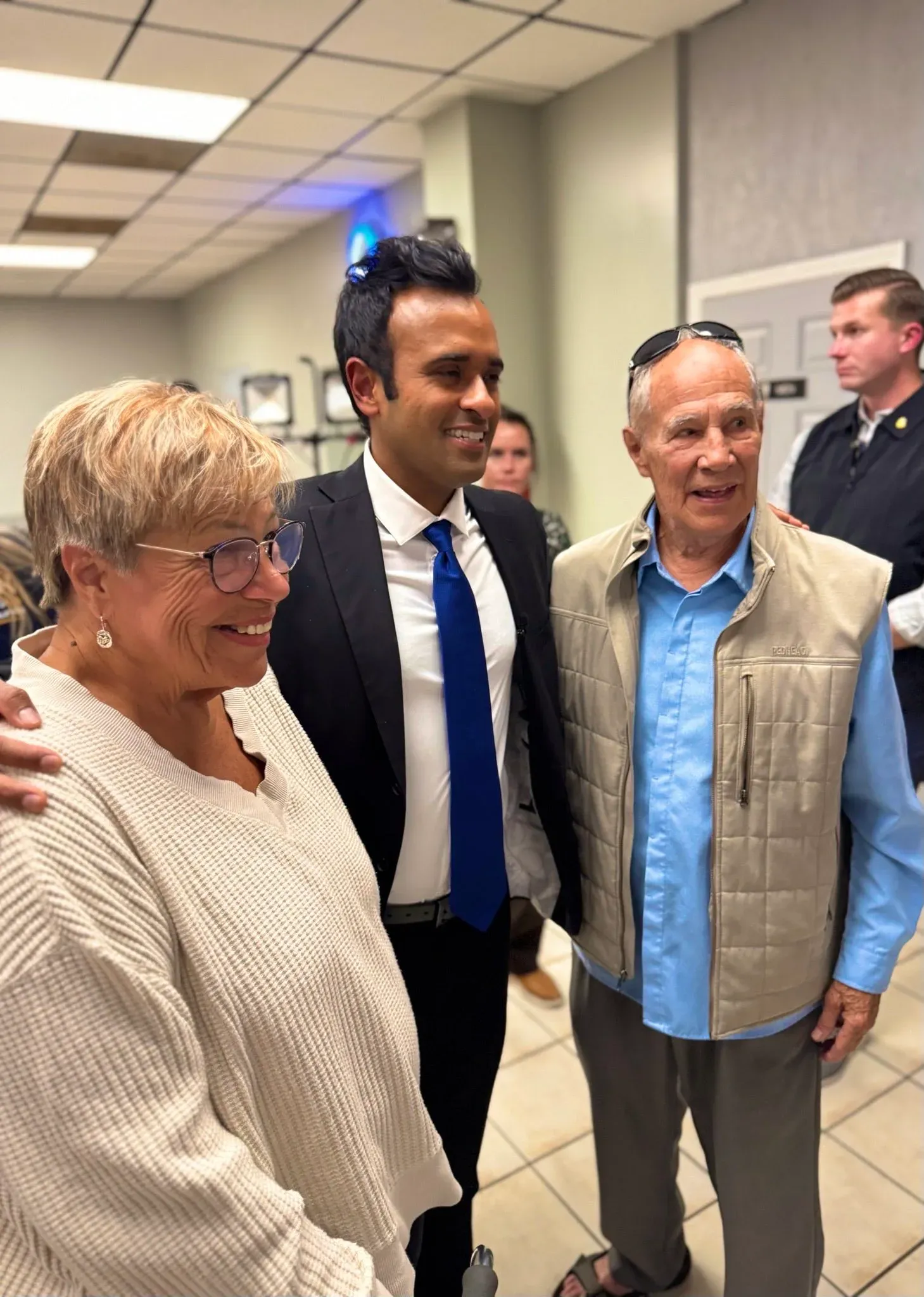 Vivek Ramaswamy Holds Open Town Hall at Ohio VFW Post