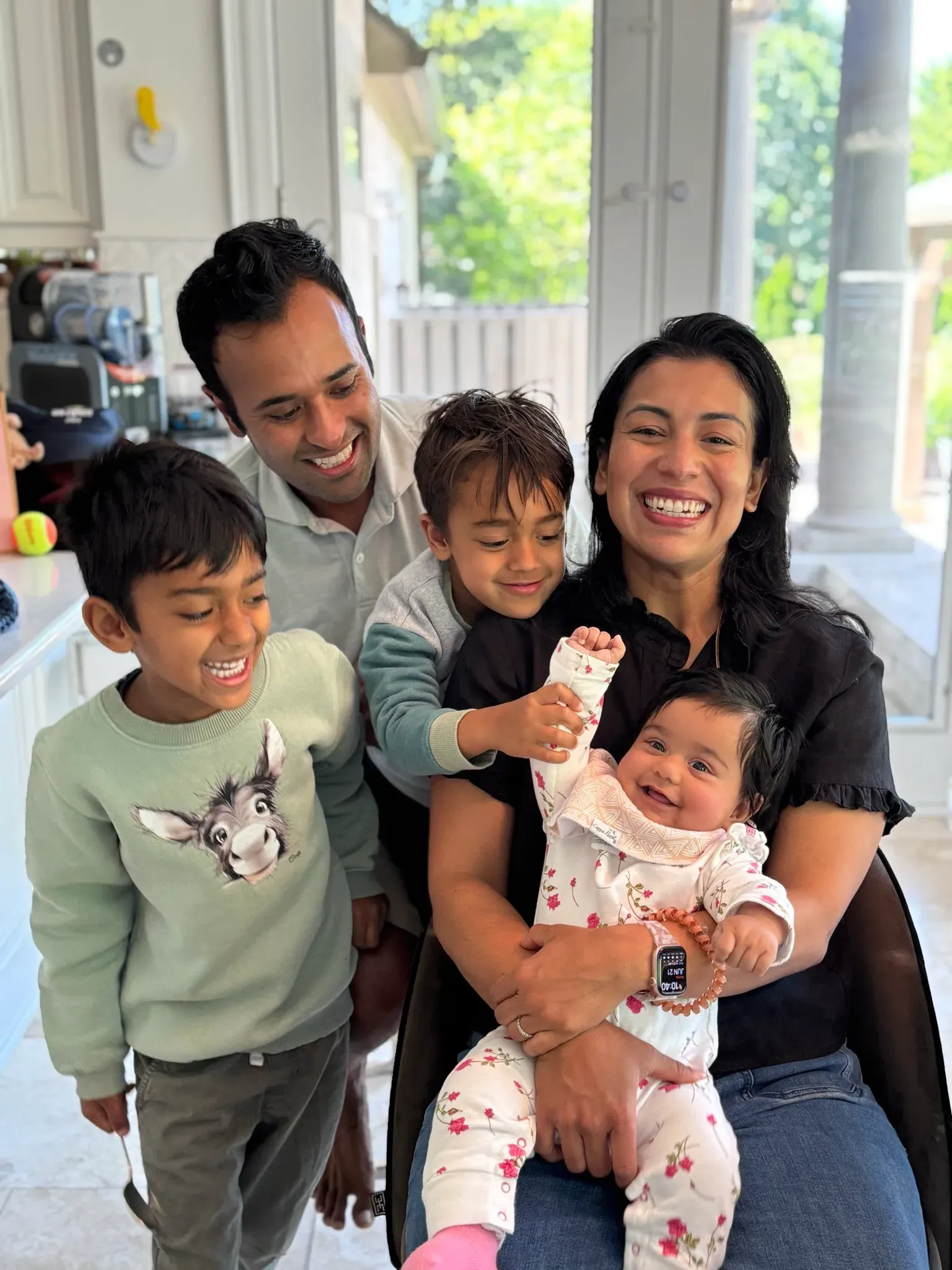 Vivek Ramaswamy Marks Father's Day With Baby Girl