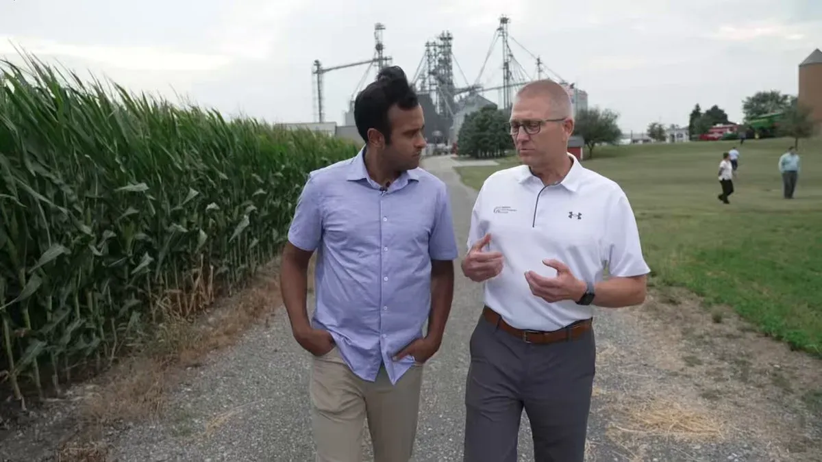 Vivek Ramaswamy Tours Ohio Farms, Raises Data Center Tax Alarm