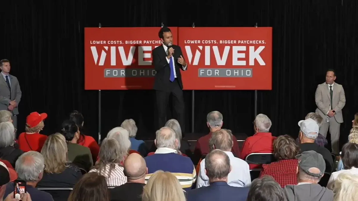Vivek Ramaswamy Vows Property Tax Slash, Calls Ballot a Binary Choice