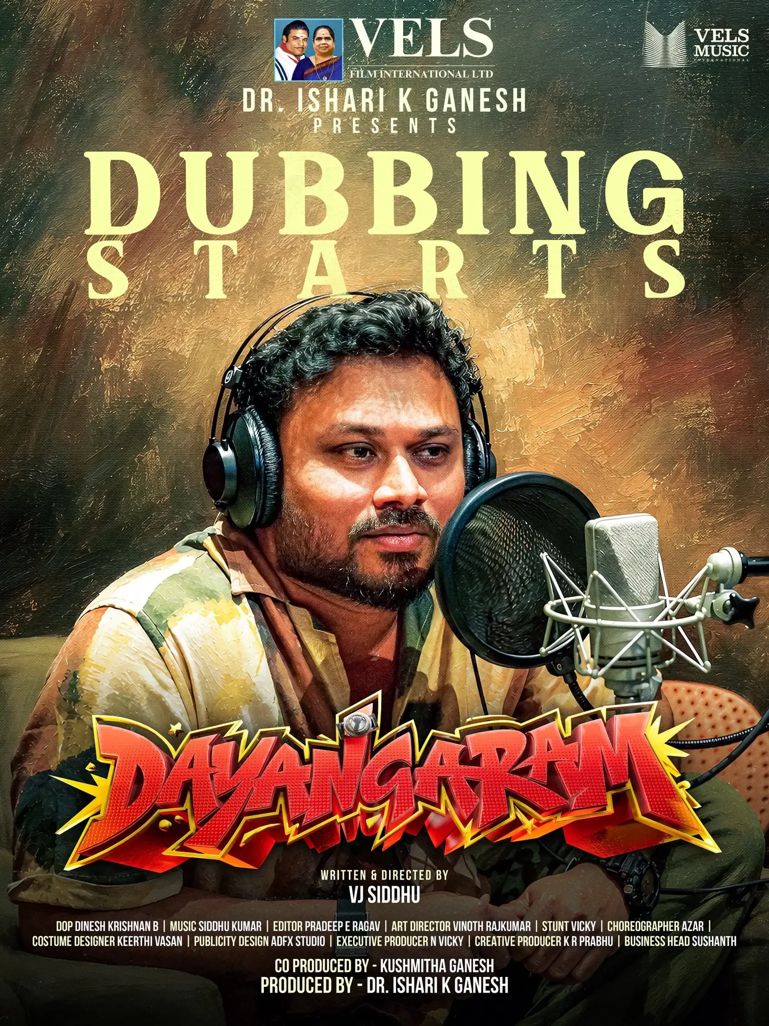Dayangaram dubbing begins: VJ Siddhu's debut Tamil film moves closer to release