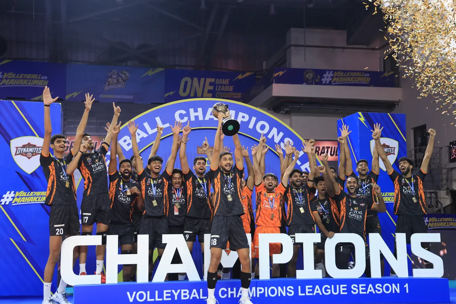 वॉलीबॉल चैंपियंस लीग: दिल्ली डायनामाइट्स ने एम्पेरिया मराठा को 3-1 से हराकर VCL खिताब जीता