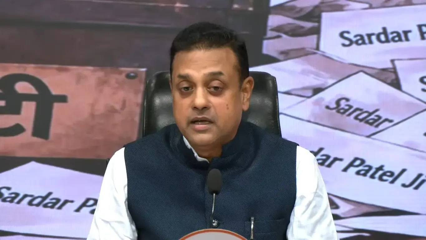 संबित पात्रा का बड़ा दावा: नेहरू ने की थी पहली वोट चोरी, सरदार पटेल को PM पद से वंचित रखा गया