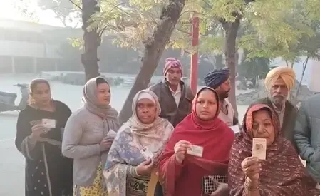 Is Voting Underway for the Punjab Zila Parishad and Panchayat Samiti Elections?