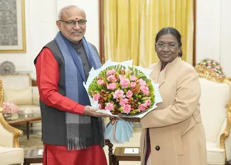 President Murmu turns 67: VP Radhakrishnan, Rajnath Singh lead birthday tributes