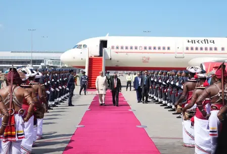 VP Radhakrishnan's Historic Visit to Colombo: Strengthening Ties