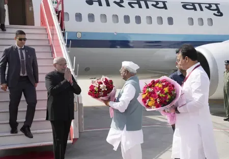 VP Radhakrishnan in Jaipur for Rajasthan University 35th Convocation