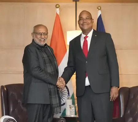 What Did VP Radhakrishnan Discuss During His Meeting with Seychelles President?