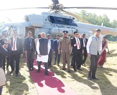 Vice President C P Radhakrishnan's Visit to Nuwara Eliya: Strengthening India's Support for Tamil Community Housing in Sri Lanka