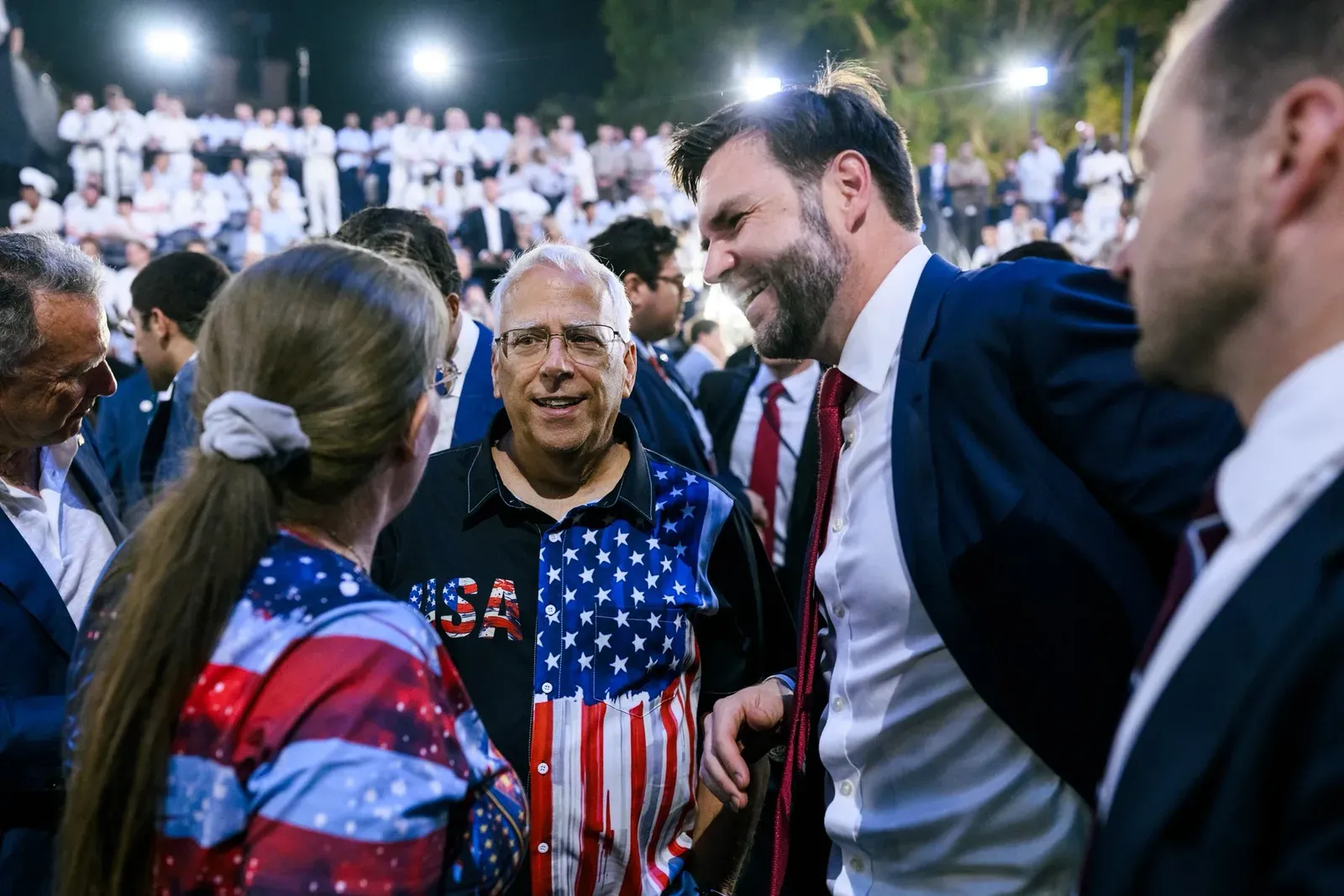 VP Vance Attends UFC Freedom 250 Event