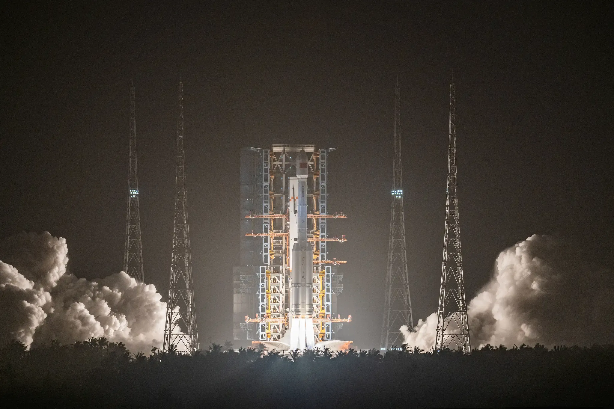 क्या वनछांग अंतरिक्ष प्रक्षेपण स्थल की वार्षिक प्रक्षेपण संख्या पहली बार दोहरे अंकों तक पहुंच गई?