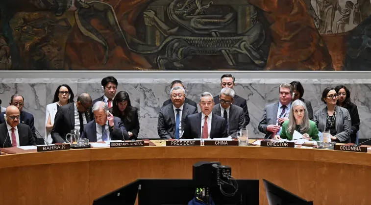 वांग यी ने UNSC उच्च स्तरीय बैठक की अध्यक्षता, 100 से अधिक देशों के प्रतिनिधि शामिल