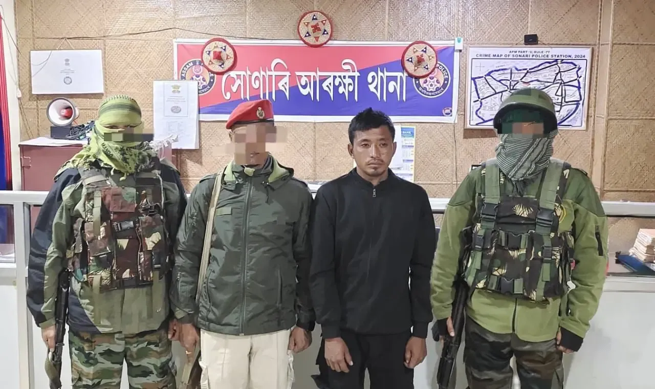 Top NSCN (K-YA) Cadre Captured in Assam by Security Forces