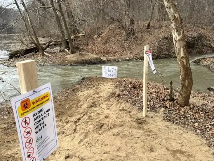 Did Washington Mayor Declare an Emergency Over Potomac Sewage Spill?